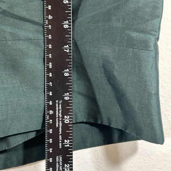 PAUW AMSTERDAM LADIES VEST 2 us medium green silk dupioni capsule minimalist - Picture 8 of 14